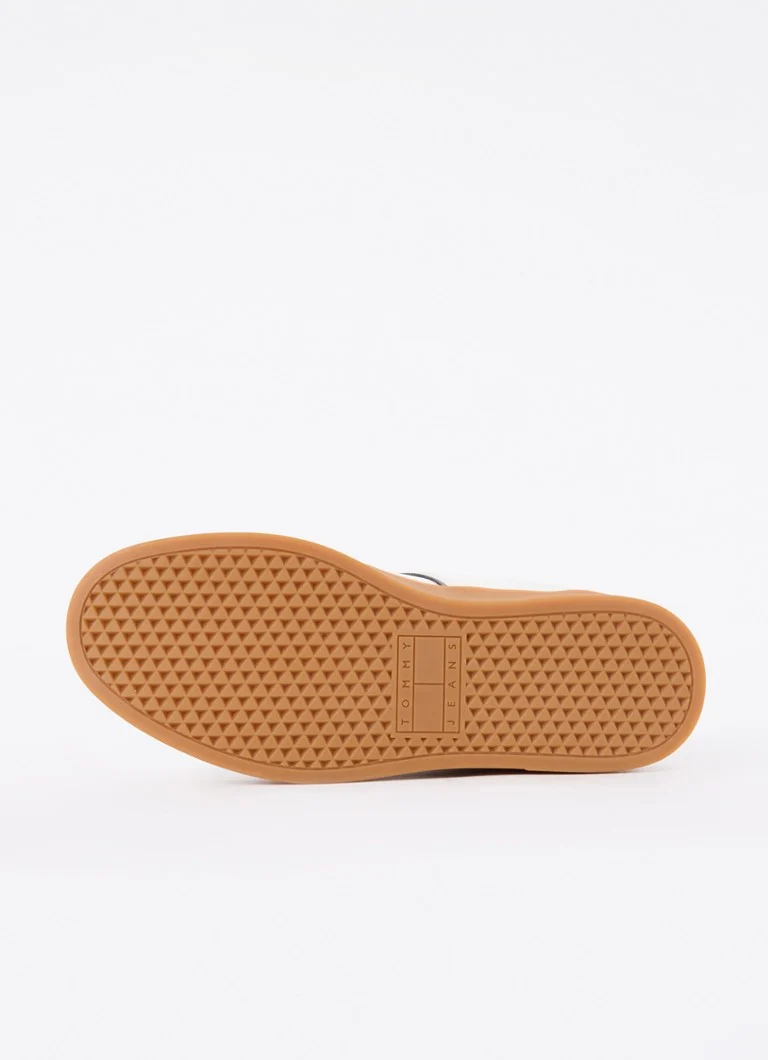 Tommy Hilfiger  The Greenwich sneaker met leren details en logo