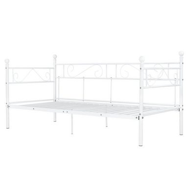en.casa Metallbett, Granada Tagesbett 90x200cm in diversen Farben