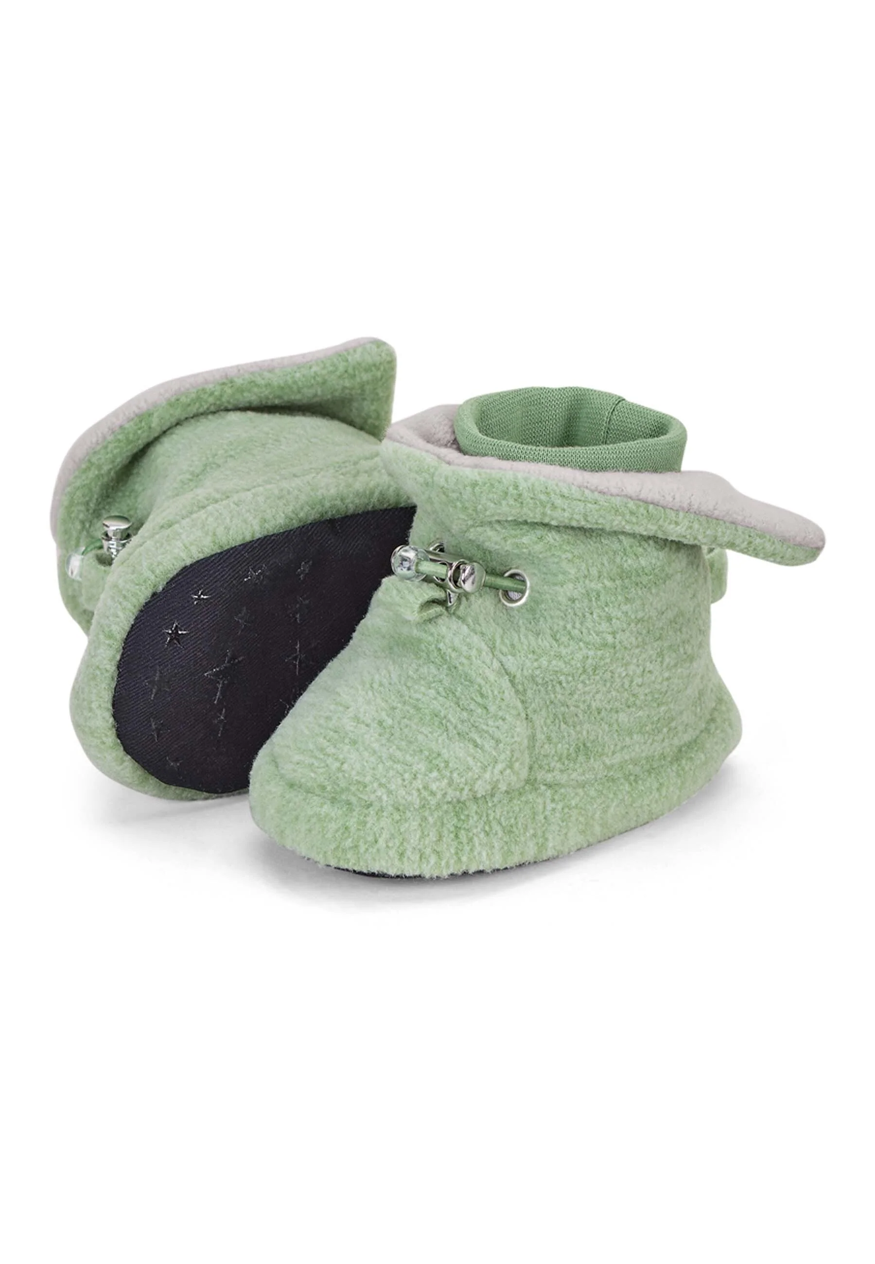 Baby-Stiefel aus Microfleece melange (recycelt)