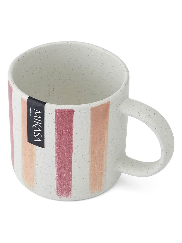 Mikasa 2er-Set: Tassen in Rosa/ Gelb - 380 ml günstig kaufen onesize