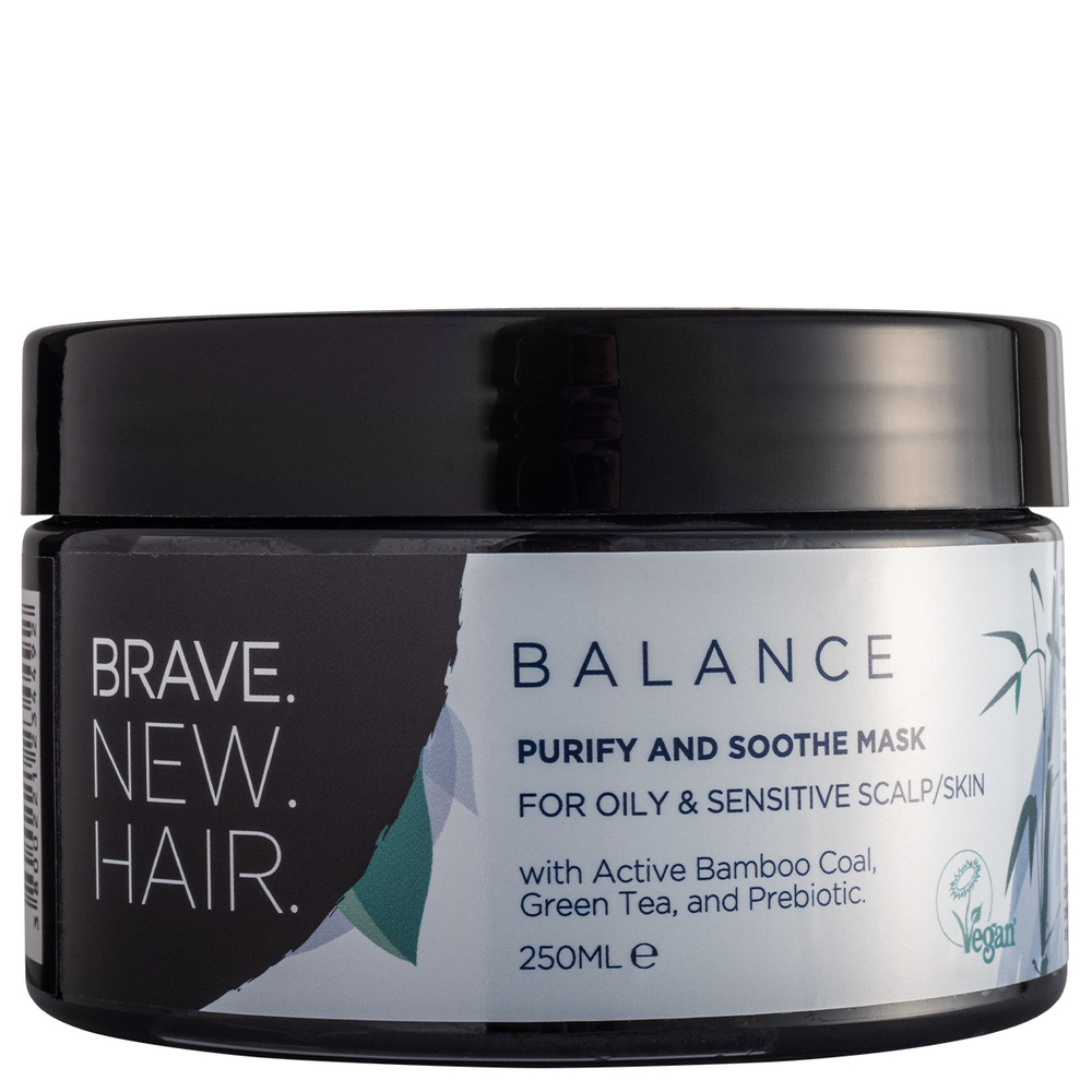 brave new hair Balance Masque concentré pour purifier et détoxifier en profondeur