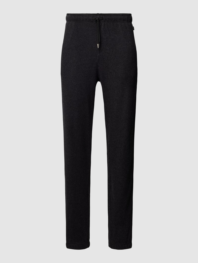 Sweatpants mit Tunnelzug Modell 'Remix Lounge Time off' in anthrazit meliert