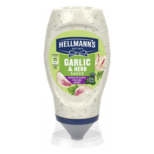 Hellmann's Garlic & Herb Sauce 250ML