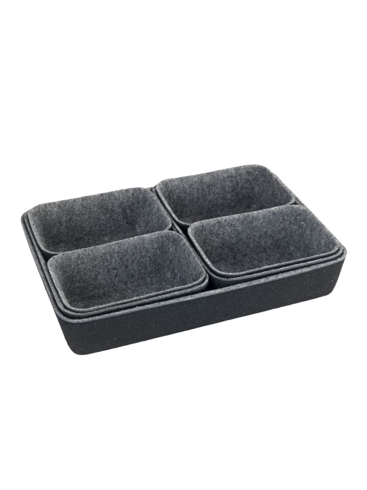 Wenko Schubladen Organizer Filz in Grau - Dunkelgrau günstig kaufen onesize
