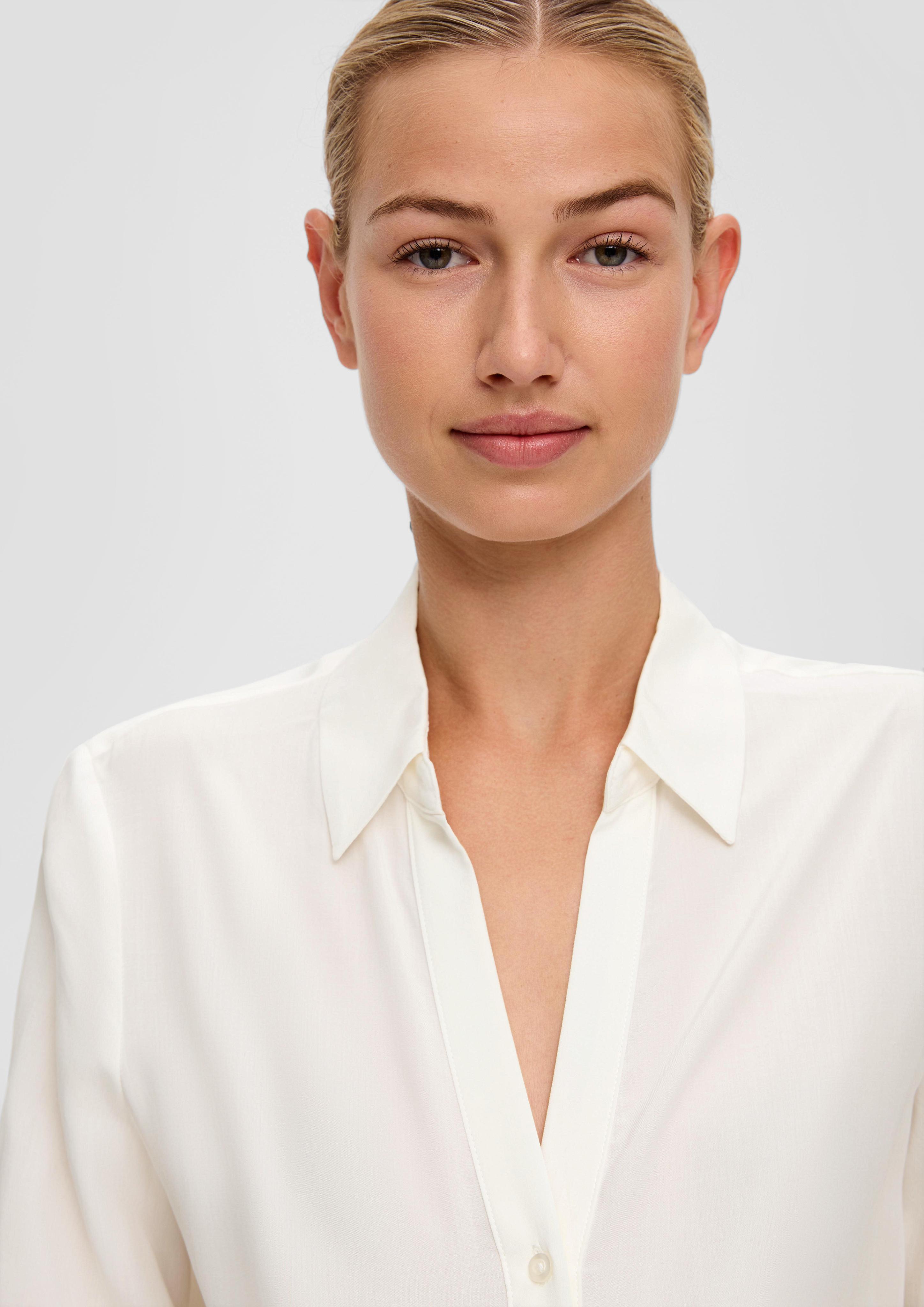 Fließende Viskosebluse  2133817-0210