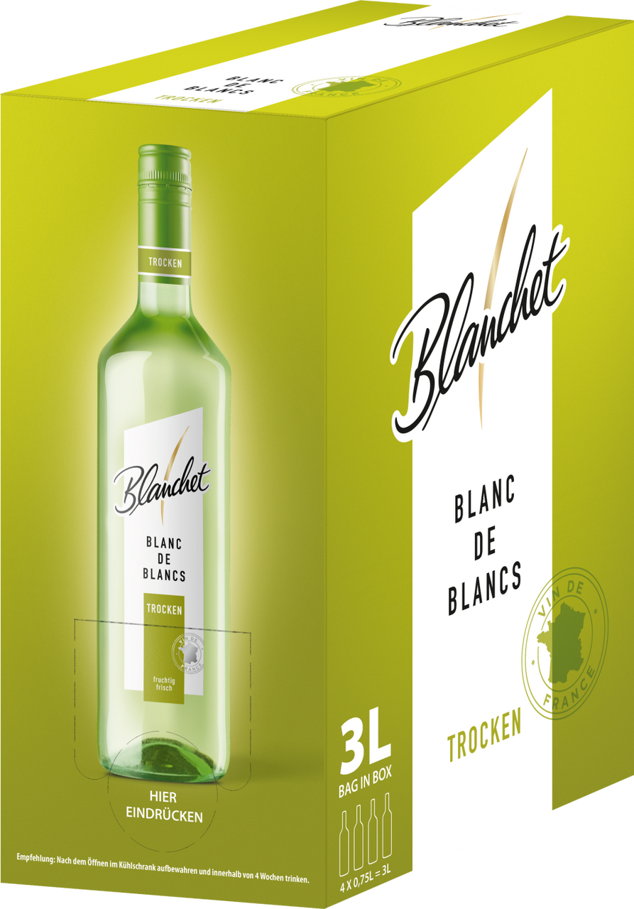 Rotkäppchen Blanchet Blan de Blancs trocken BIB 3l
