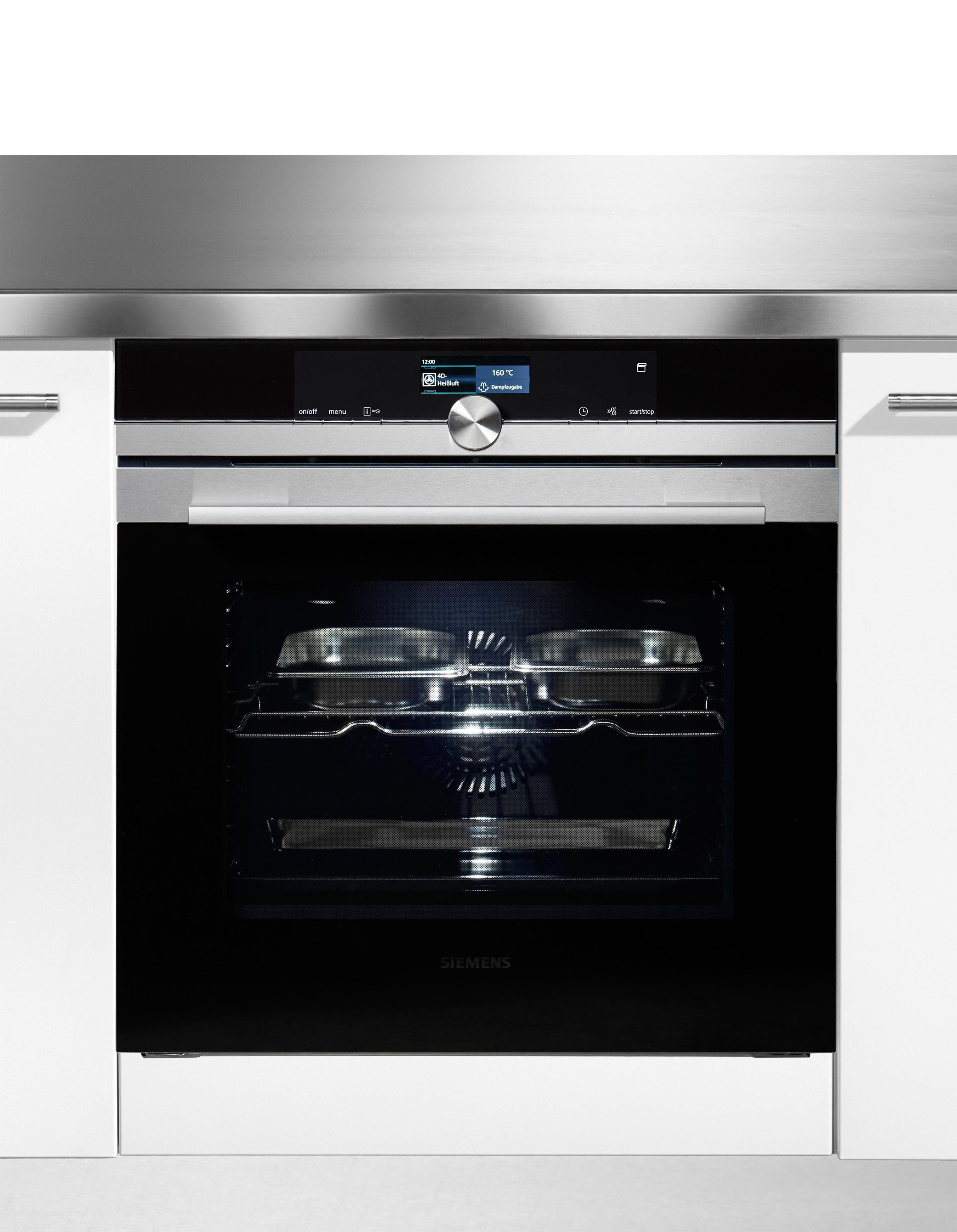 SIEMENS Dampfbackofen iQ700 HS636GDS2, ecoClean