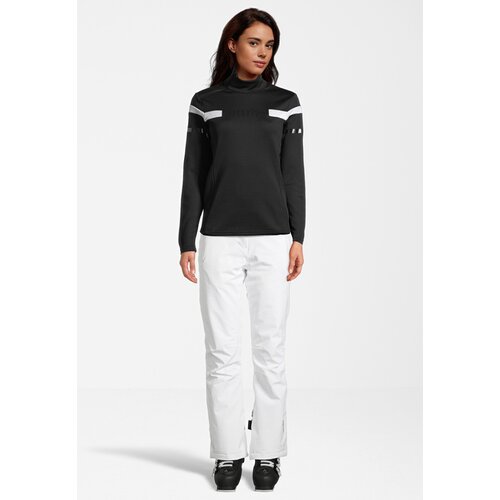 DAMEN PULLOVER MIDLAYER LOGO W JERSEY