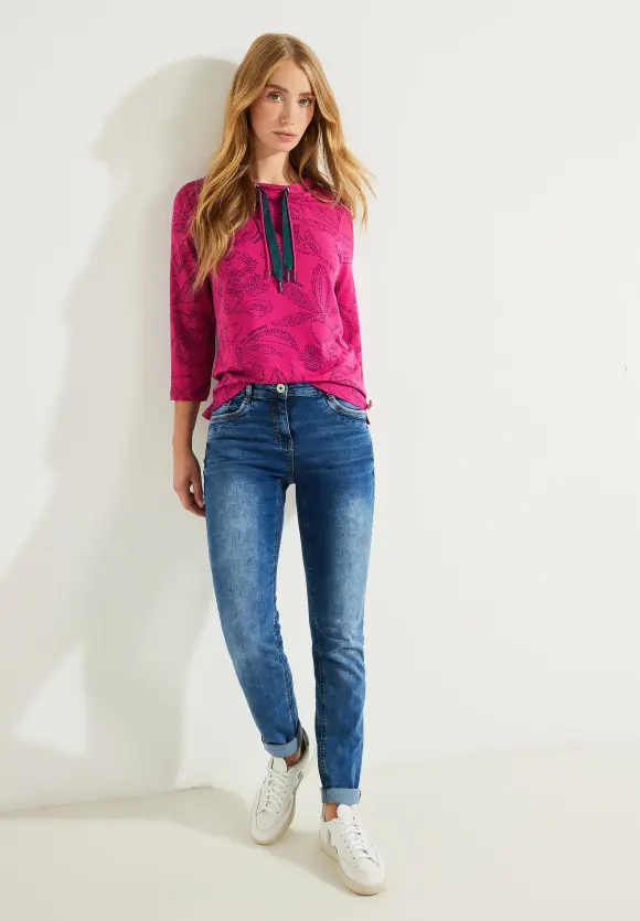 CECIL Damenshirt mit Blumenprint
