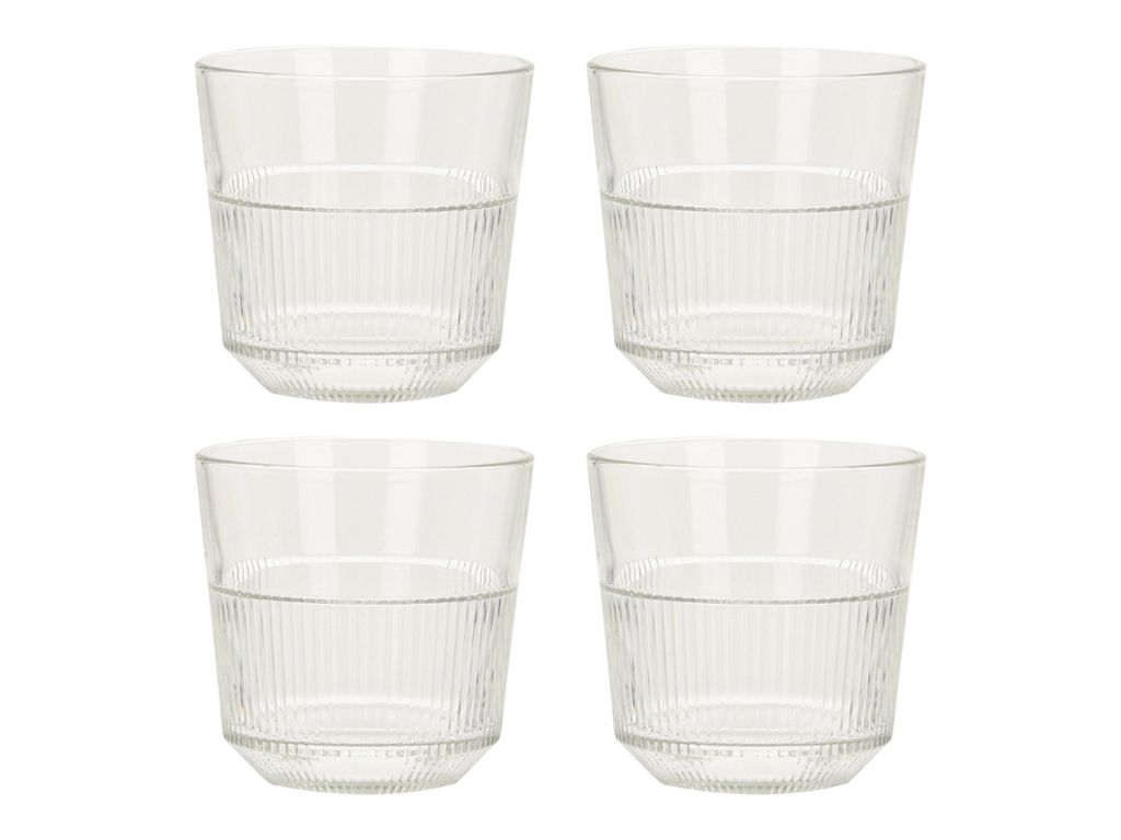 Orange85 270 ml 4er-Set Wassergläser