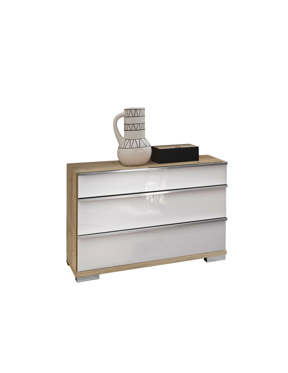 Doppelbett Loft Eiche 180 x 200 cm