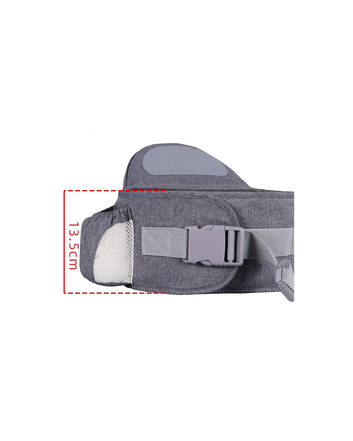 Babytrage Taille Hocker atmungsaktiv Schultergurte + Gurtzeug Kindertrage