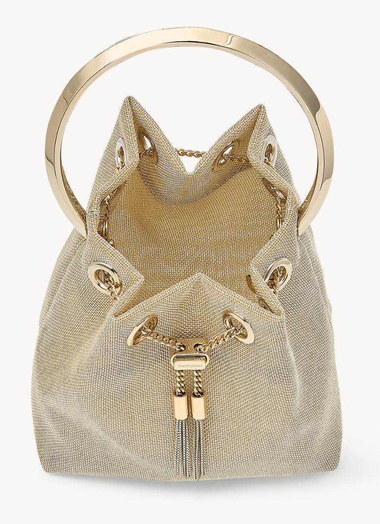 Geantă Jimmy Choo Bon Bon Mesh