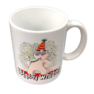 Geekmod Tasse - #IplayWhite Cup (White Player)