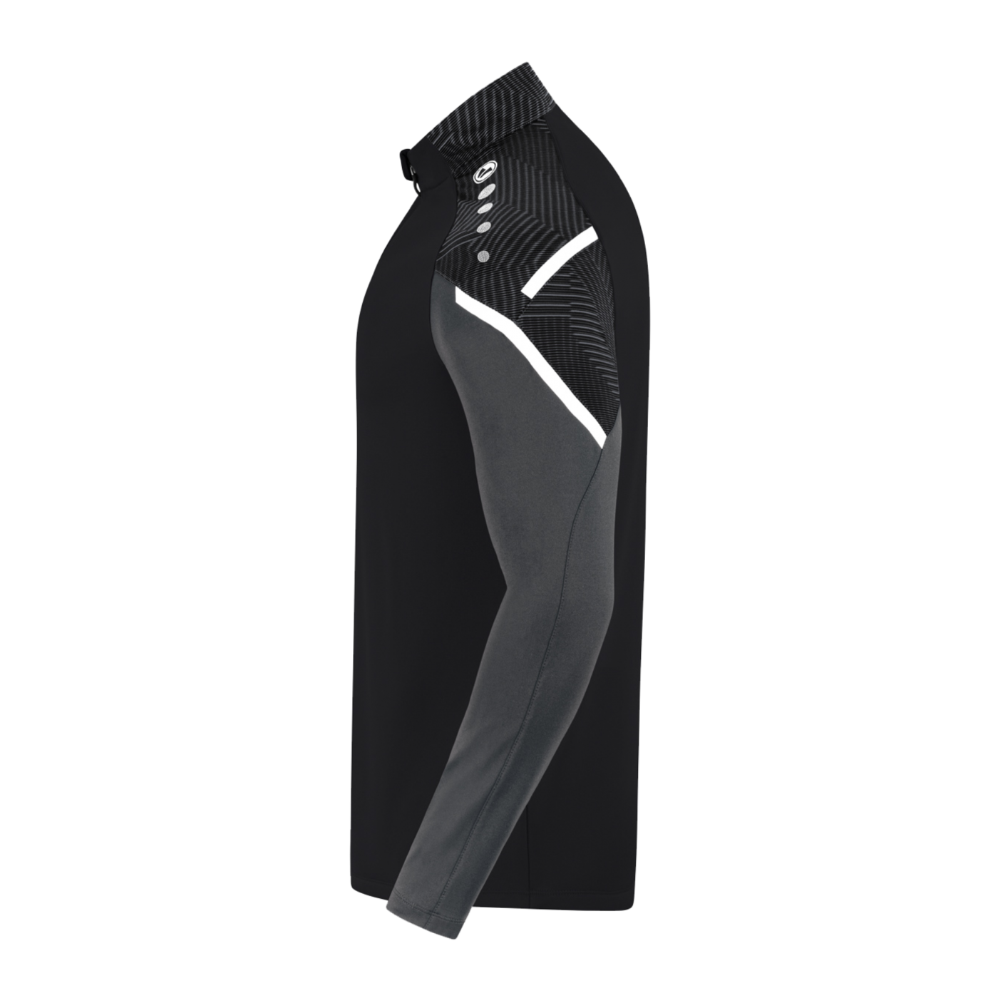 JAKO Performance Ziptop Kids Schwarz Grau F804