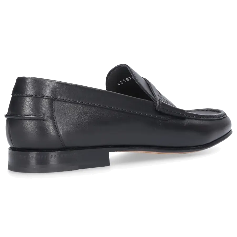Moreschi - Loafer BORGOGNA Kalbsleder - schwarz