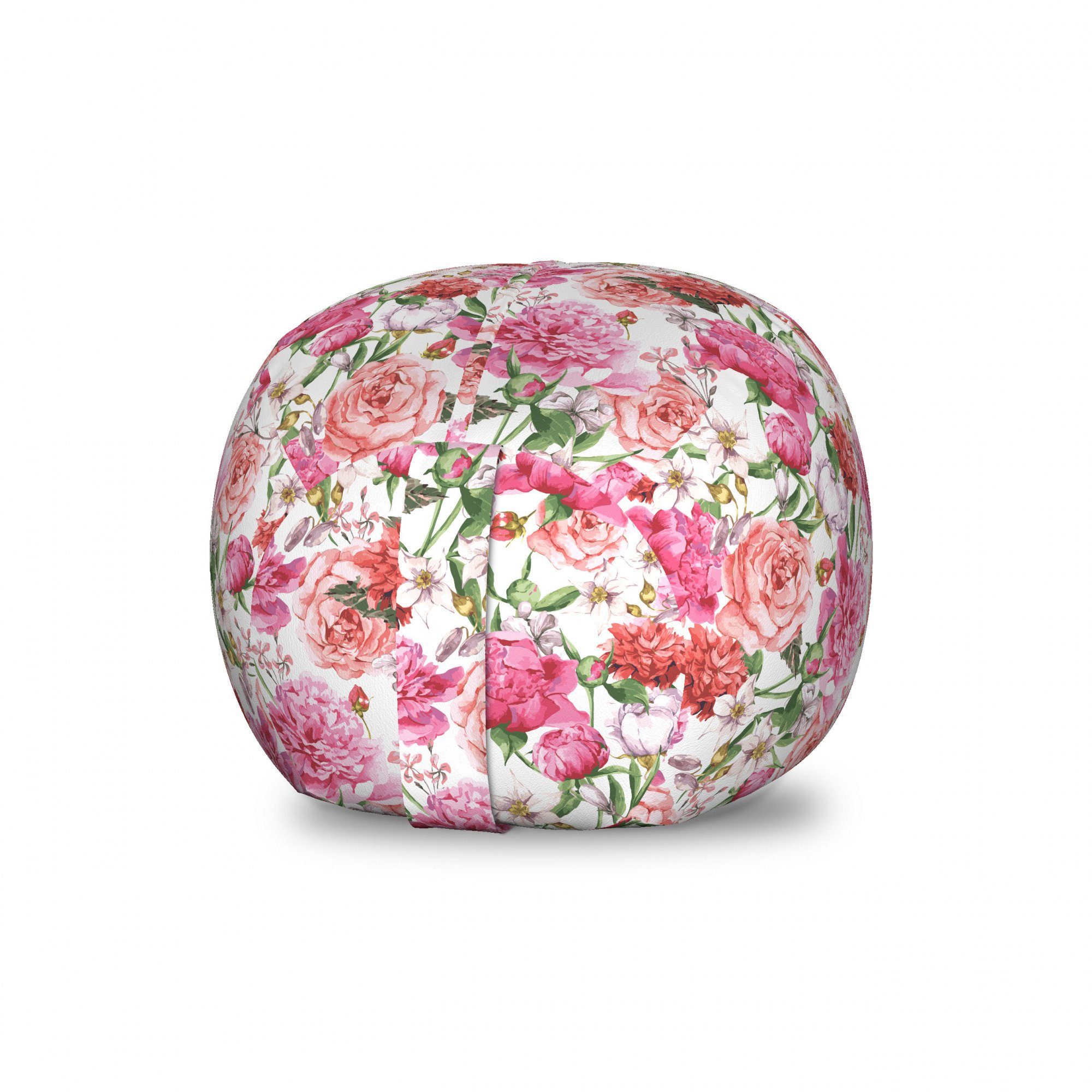 Abakuhaus Spielzeugtruhe Gefüllter Tier Organizer Waschbare Tasche für Kinder, Shabby Chic Spring Garden Roses