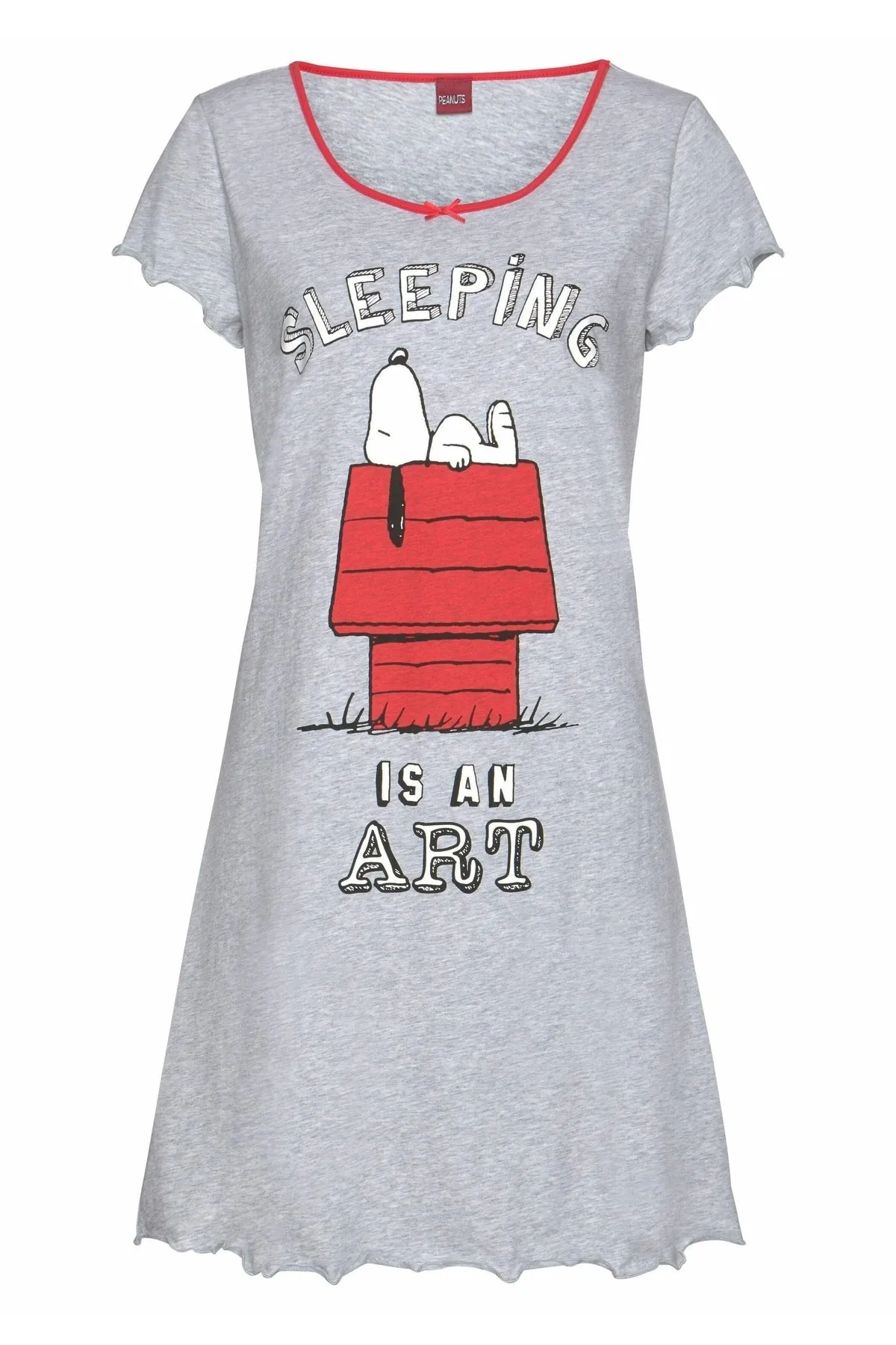PEANUTS  Nachthemd - Grau - Basic