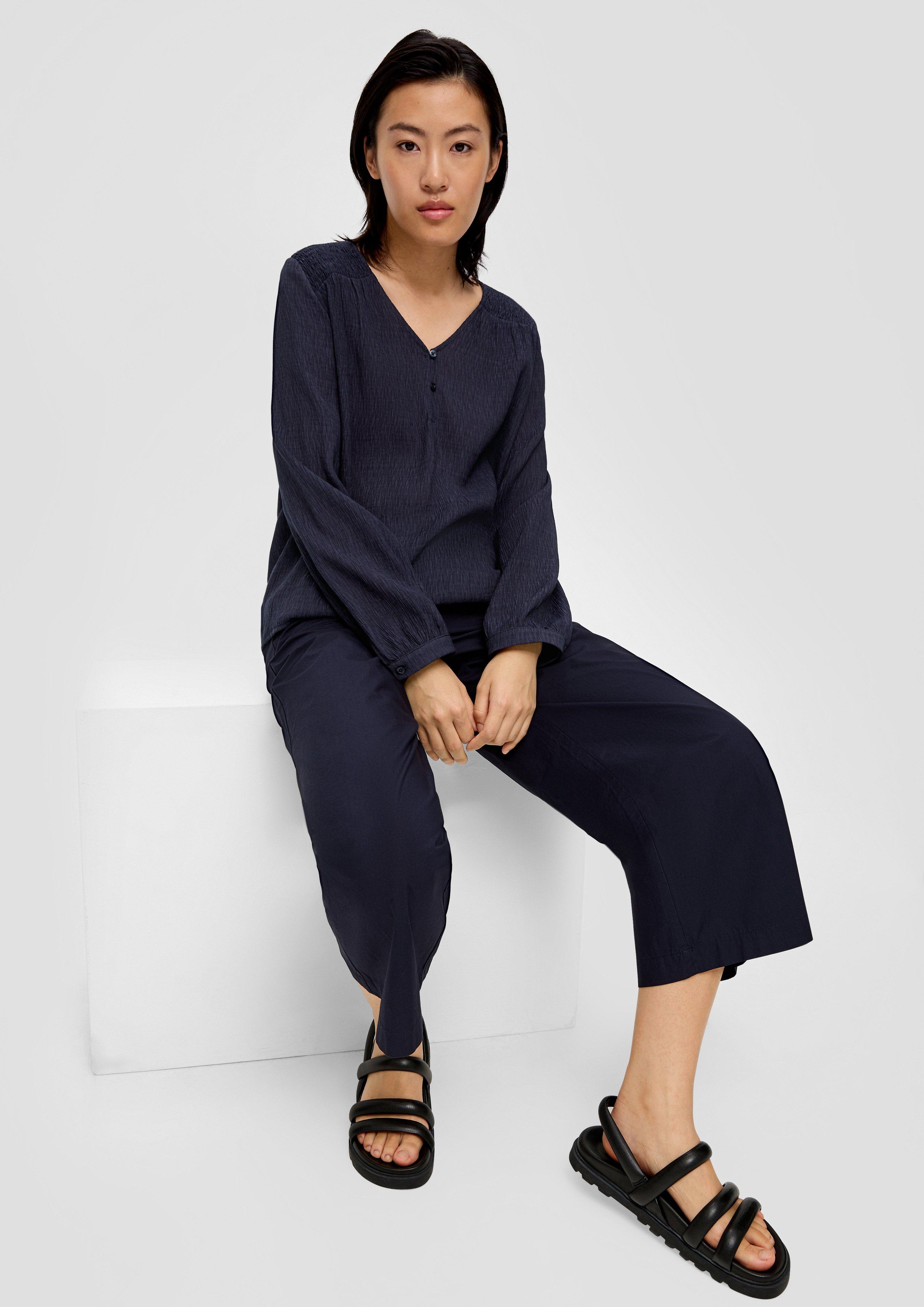 Bluse mit gesmokten Details  2135689-5959