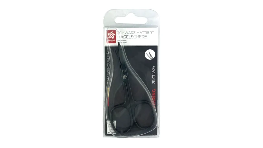 Pfeilring Nagelschere schwarz matt