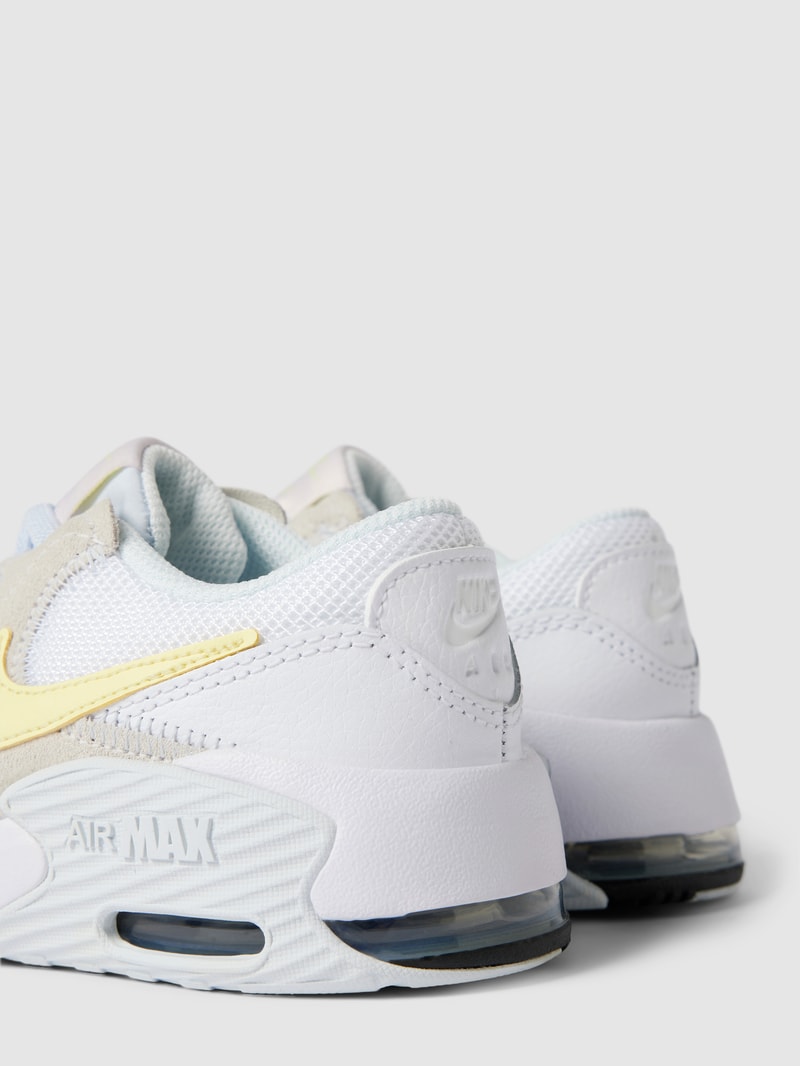 Sneaker mit Label-Details Modell 'Air Max Excee' in pastellgelb