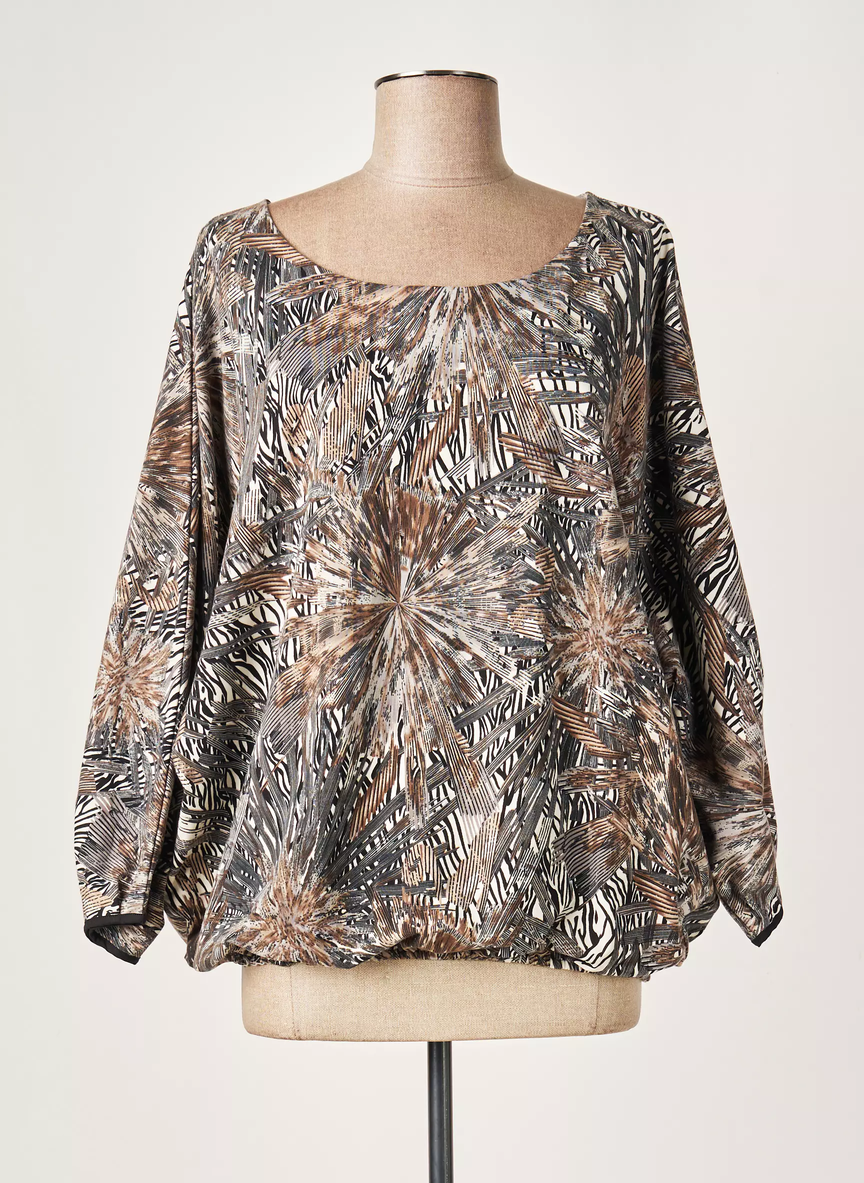 Boheme Urban Tshirts Femme couleur beige
