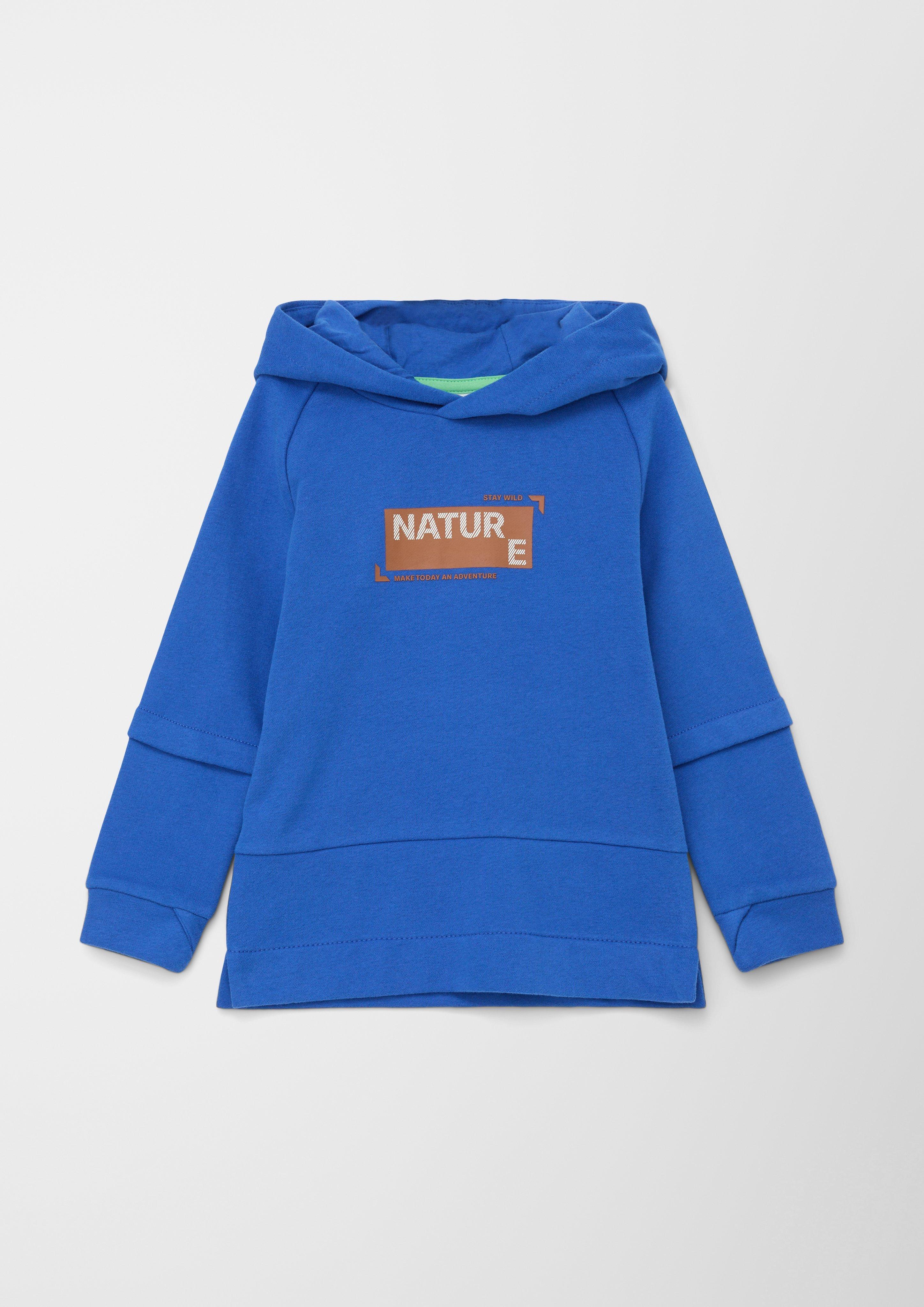 Kapuzensweater mit Frontprint  2122976-5588