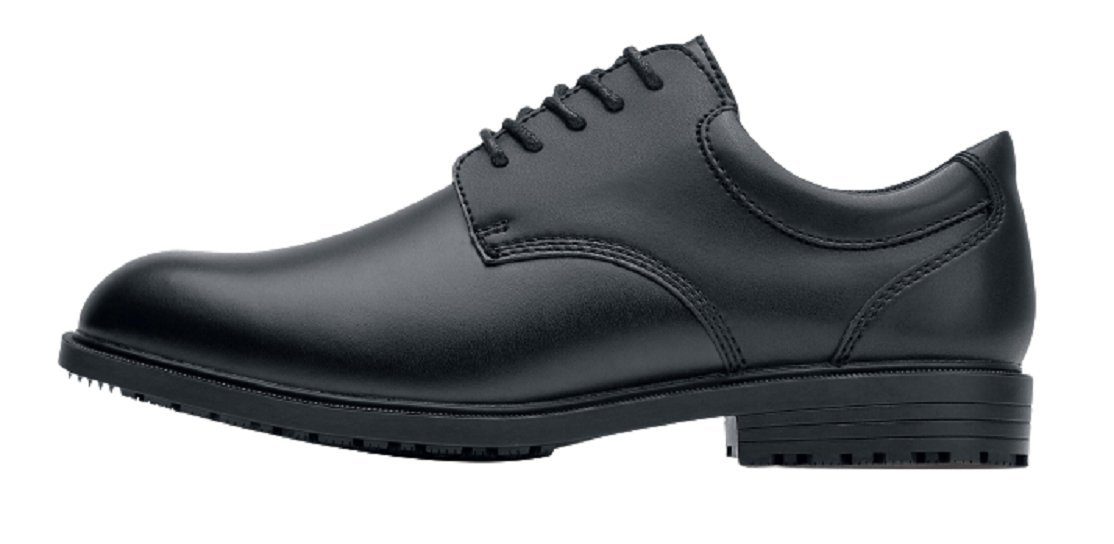 Shoes For Crews CAMBRIDGE III Herrenarbeitsschuh, Leder, schwarz Sicherheitsschuh Leder, wasserabweisend, extrem rutschhemmend