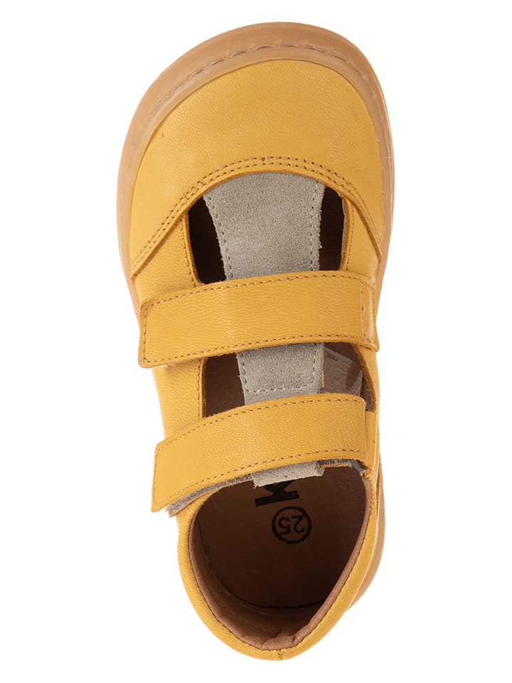 kmins Leder-Barfußschuhe in Gelb günstig kaufen