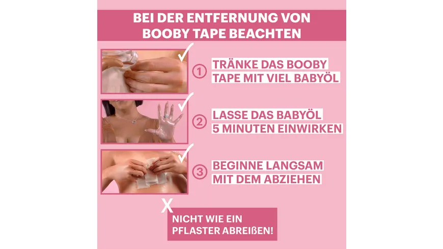BOOBY TAPE Silikon Nipple Cover
