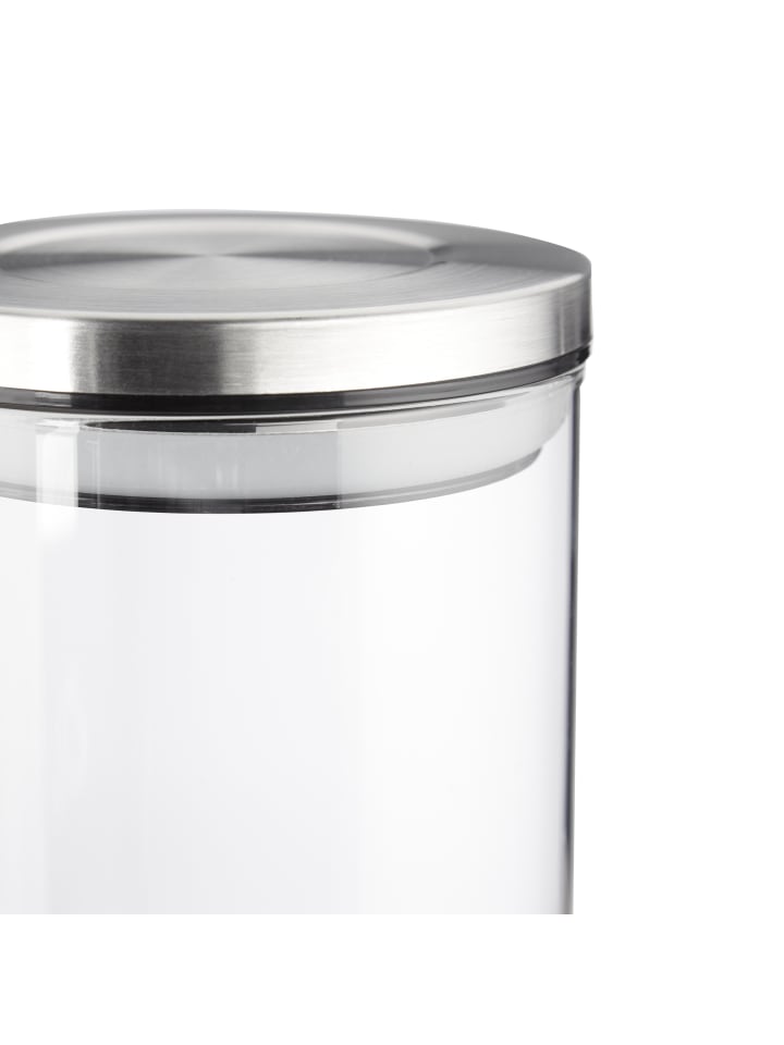 relaxdays 3x Vorratsglas in Transparent - 1,3 l günstig kaufen onesize