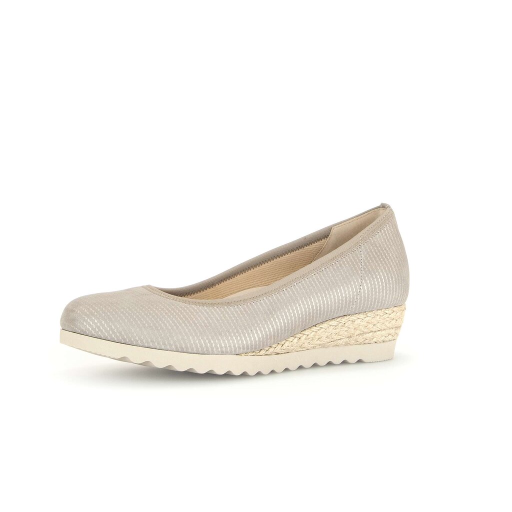 Gabor comfort Keilpumps beige
