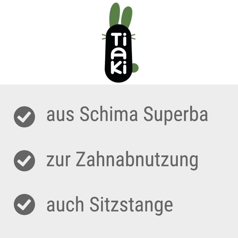 TIAKI Kaustange aus Holz zu TOP-Preisen
