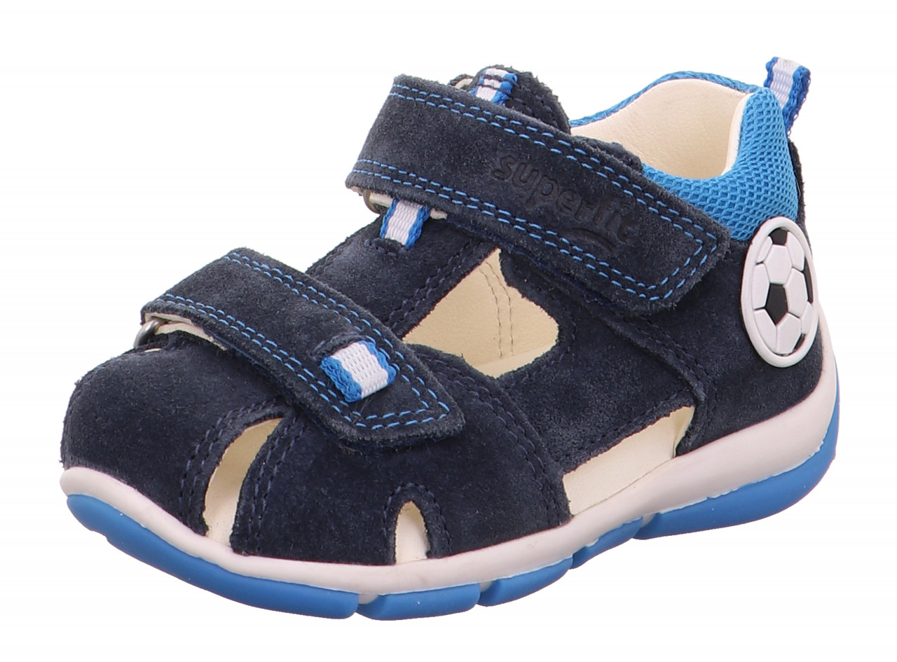 FREDDY - Blau/TürkisSandale mit Klettverschluss