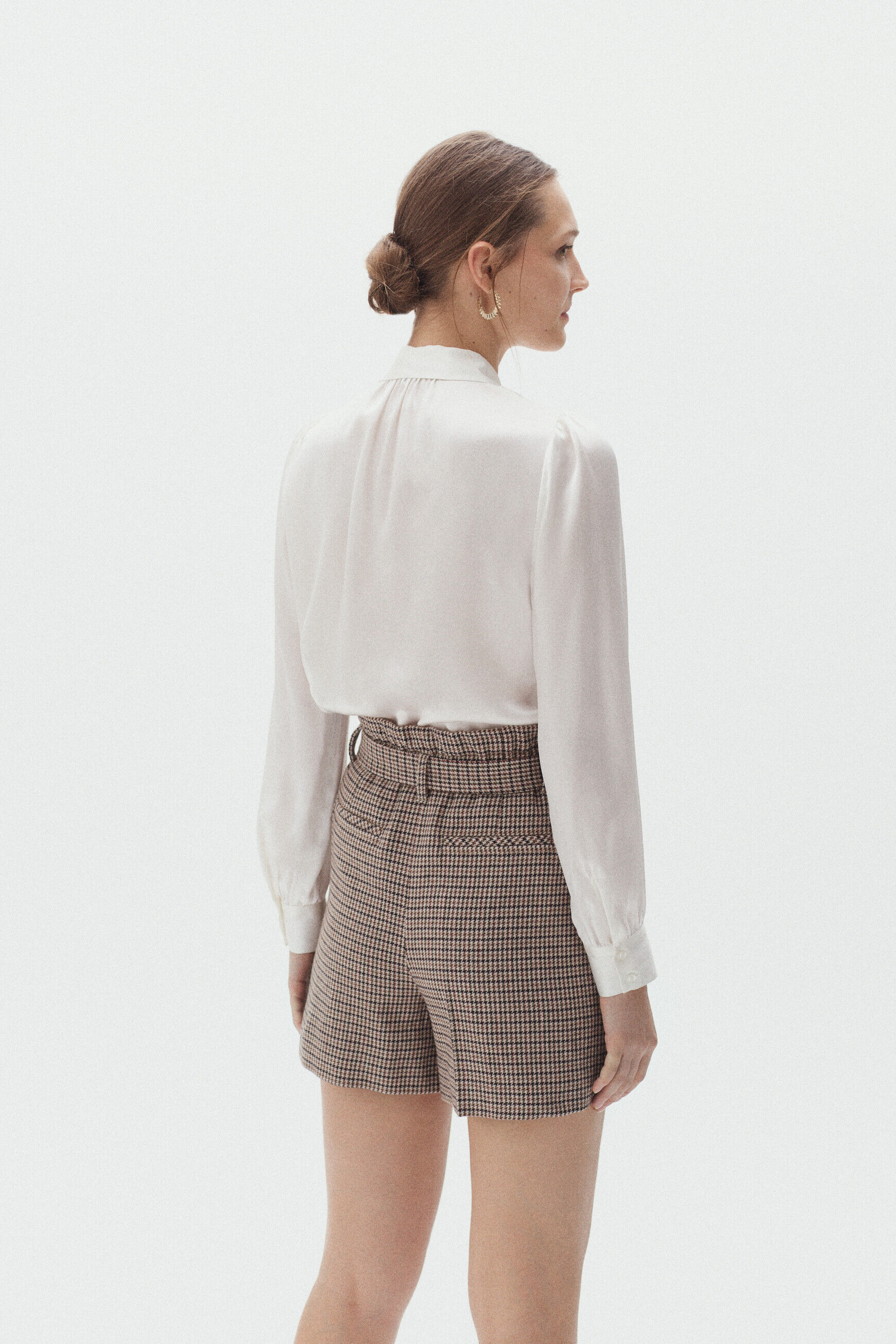 short charly bordeaux femme