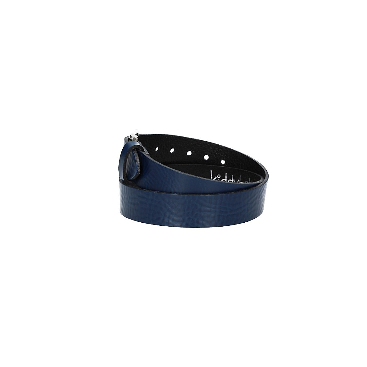 Kindergürtel 25mm in Blau mit Dornschließe oval für Kinder