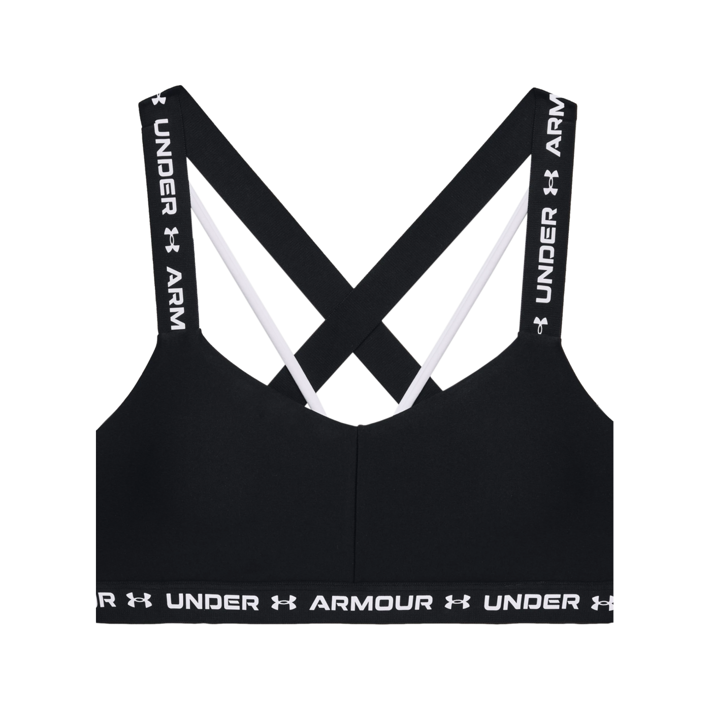 Under Armour Crossback Sport-BH Damen Schwarz F001