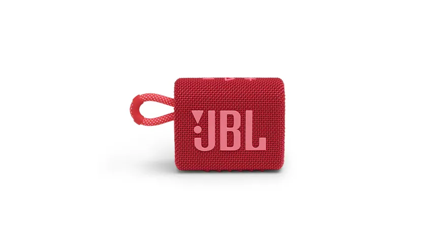 JBL GO 3 Bluetooth Lautsprecher Rot