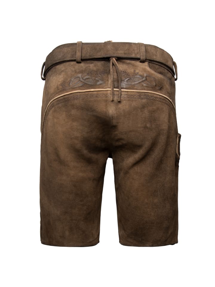 Spieth & Wensky Lederhose Nercel in braun günstig kaufen