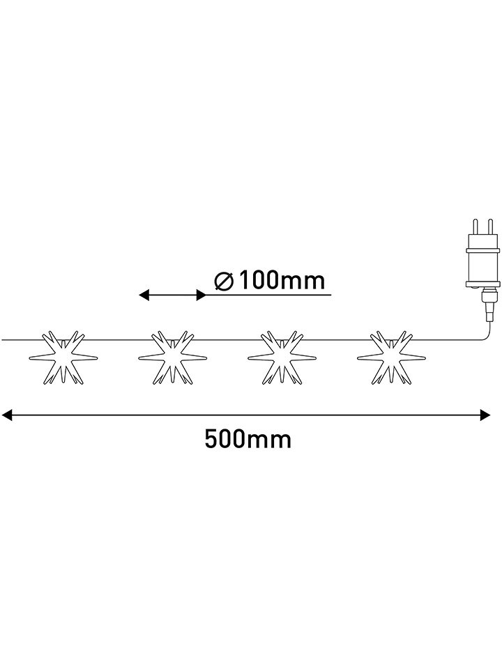 näve LED-Lichterkette 