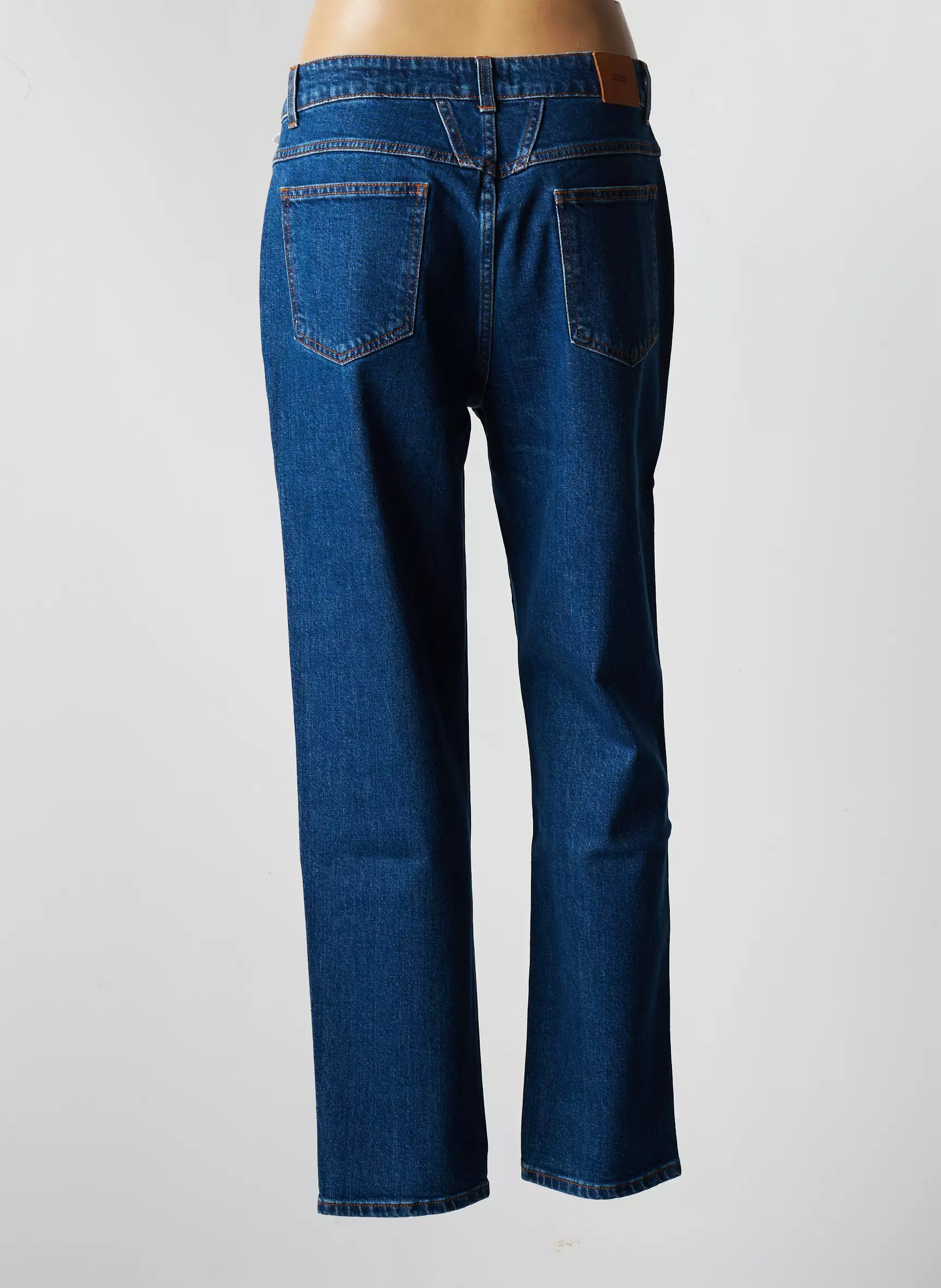 Closed Jeans Coupe Slim Femme couleur bleu