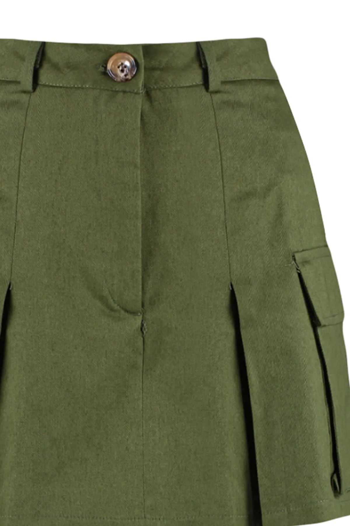Trendyol Collection  Shorts - Khaki - Hoher Bund