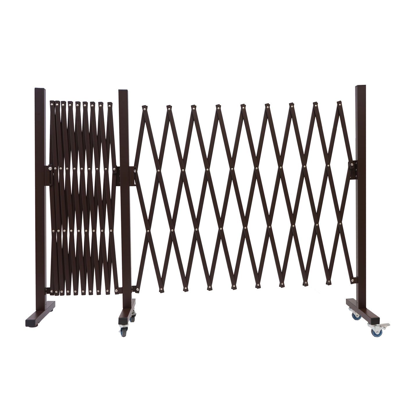 MCW Universalschutzgitter MCW-B34-A, Garten, ausziehbar, Laufrollen