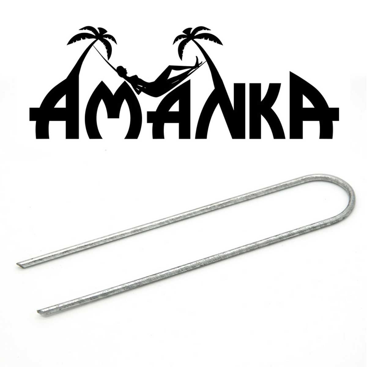 AMANKA 100 verzinkte Bodennägel