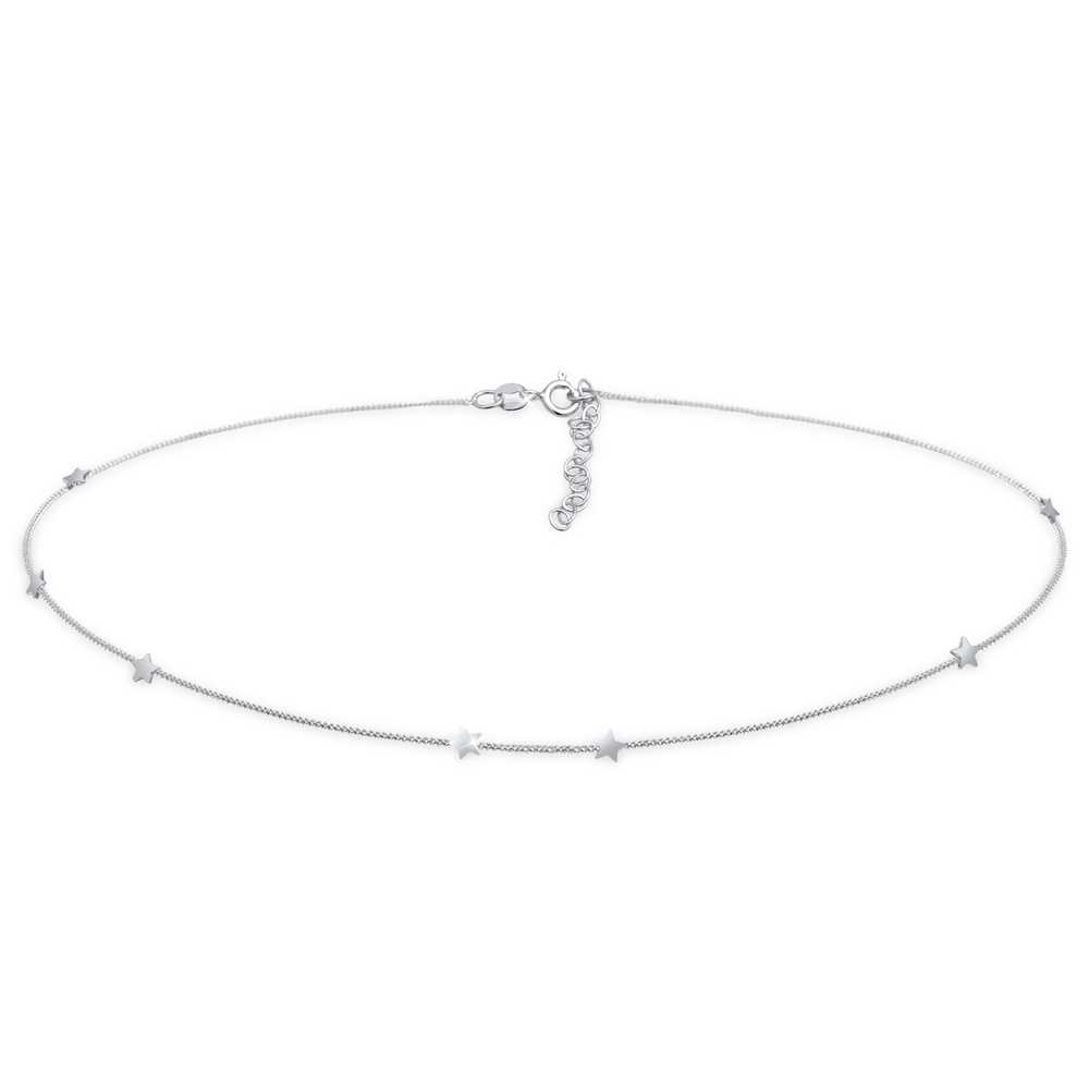 Elli Elli Collier Choker Astro Blogger Trend Collier Femme - (925/1000) Argent Bijoux