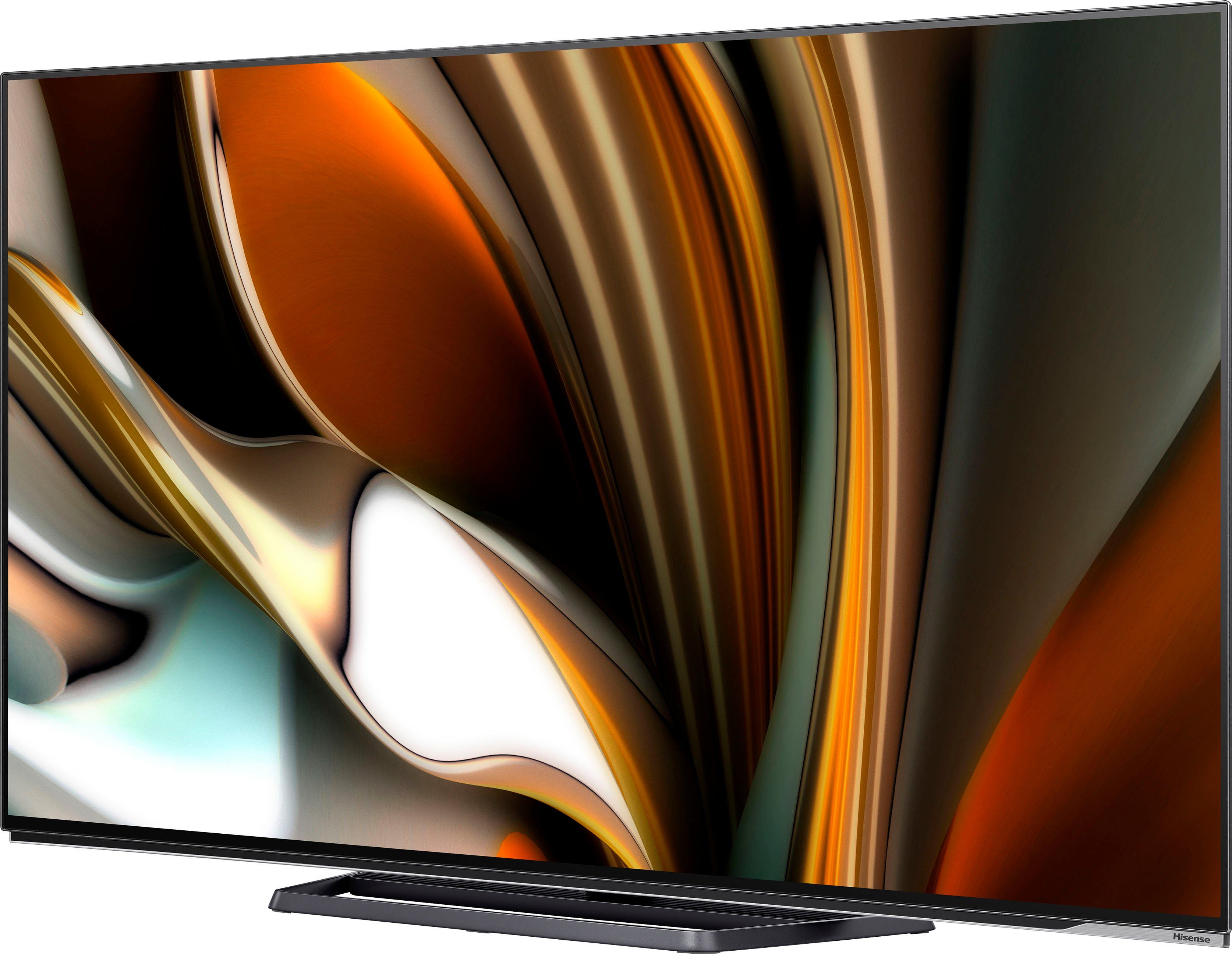 Hisense 55A85H OLED-Fernseher (139 cm/55 Zoll, 4K Ultra HD, Smart-TV, 120Hz, HDMI 2.1, Dolby Vision IQ, USB Recording, Sprachassistenten)
