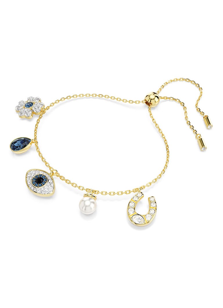 Bracciale Swarovski Symbolica placcato oro taglia M