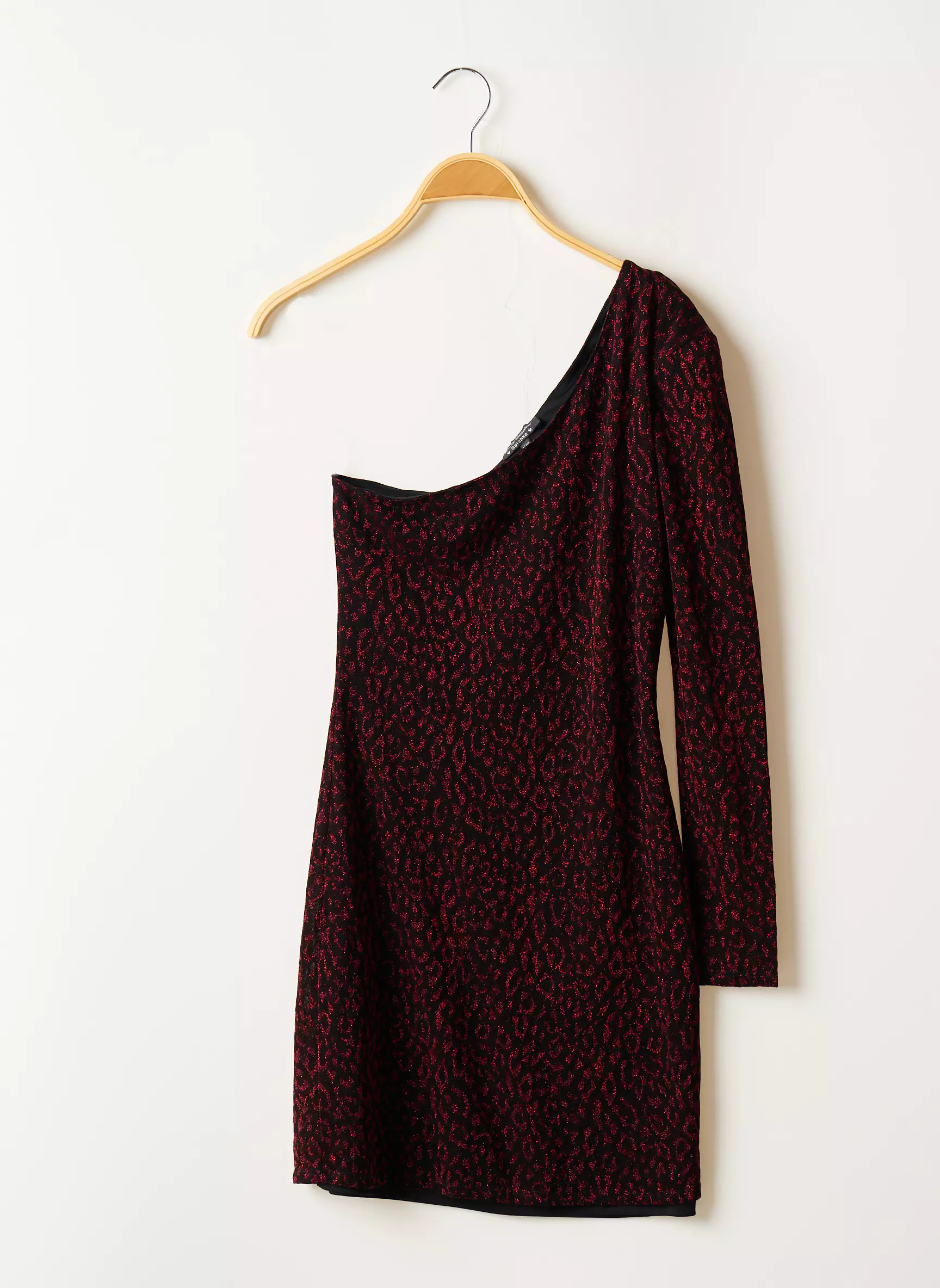 Bershka Robes Courtes Femme couleur rouge