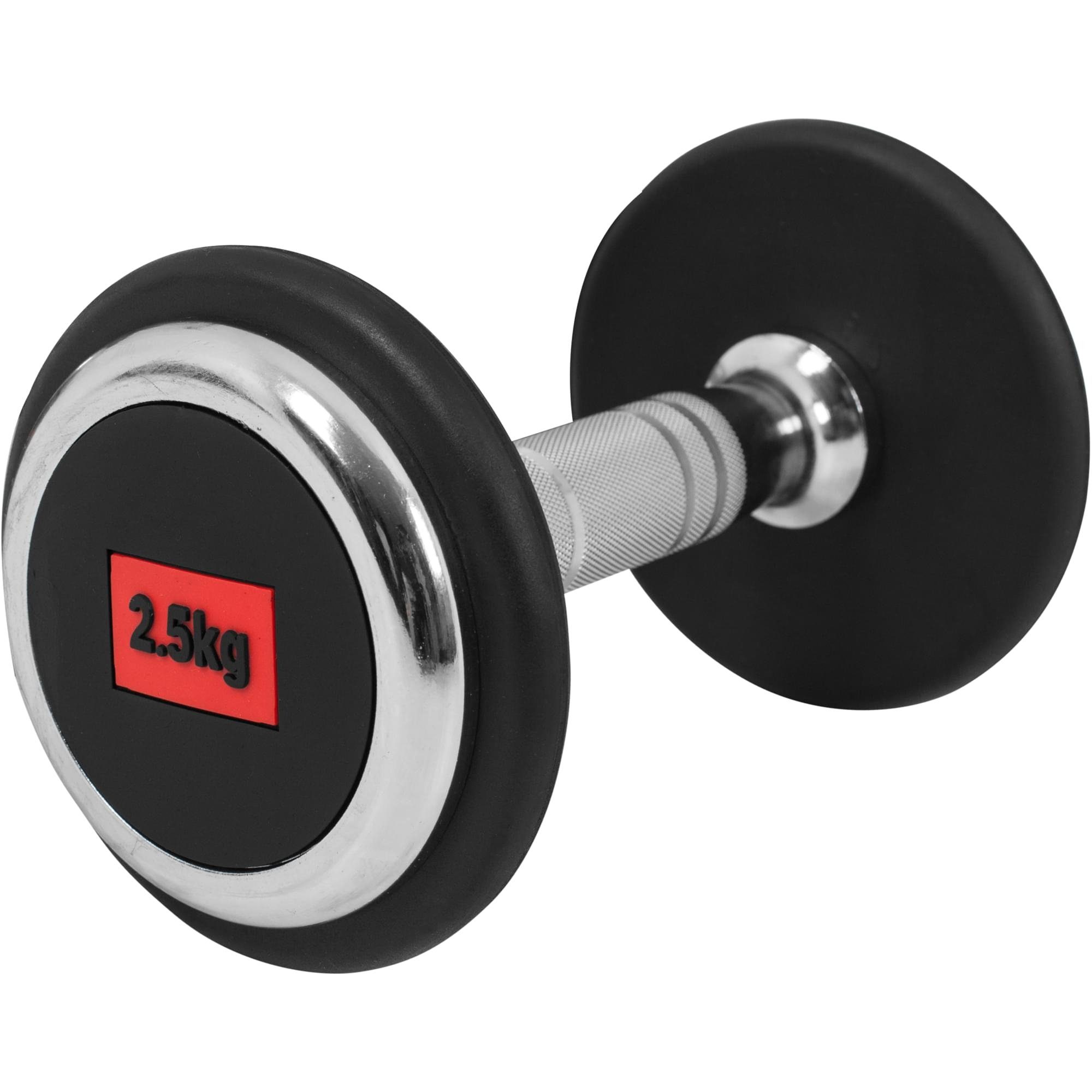 GORILLA SPORTS Kurzhantel Einzeln/2er Set, Gewichte 2,5-50kg - Rundhanteln, Dumbbells, Hantelset