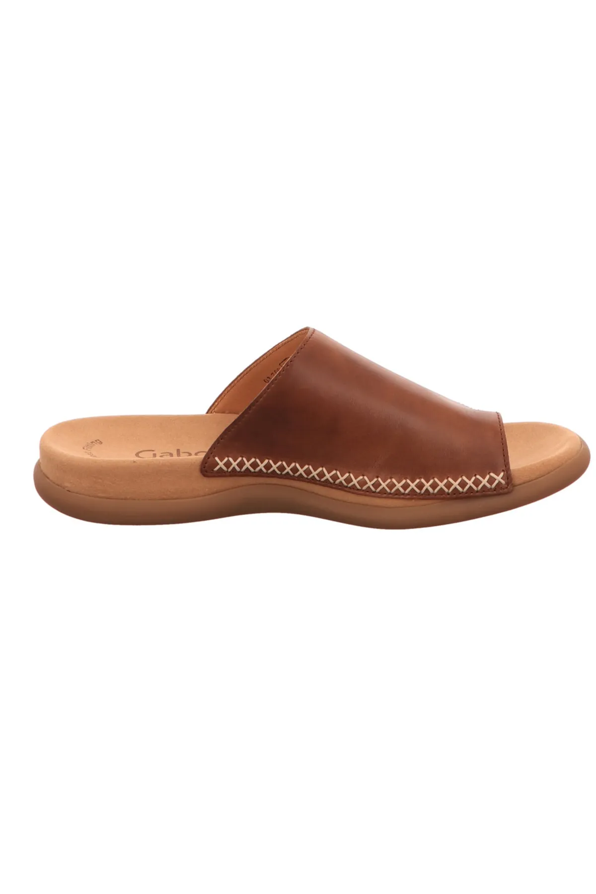 GABOR  Sandalette - Braun - Flacher Absatz